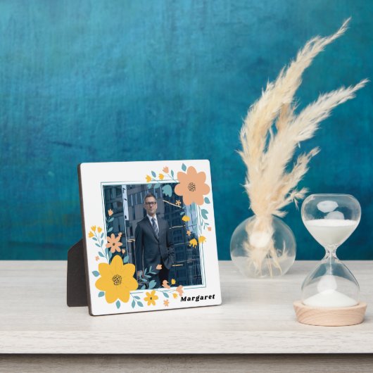 Personalized Photo Plaque with Name and Easel Stan Fotoplatte (InSitu)