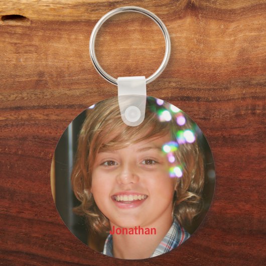 Personalized Photo Schlüsselanhänger (Rückseite)