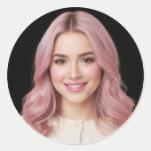 Personalized Photo Sticker Custom Picture Design  (Vorderseite)