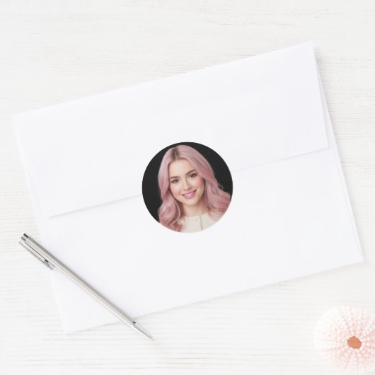 Personalized Photo Sticker Custom Picture Design  (Umschlag)