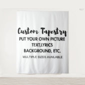 Personalized Photo Tapestry Wandteppich (Vorderseite)