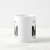 Personalized Photo We Love You Mom Mug Kaffeetasse (Mittel)