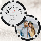 Personalized Photo Wedding Pokerchips