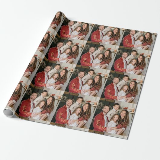 Personalized Photo Wrapping Paper Geschenkpapier (Ungerollt)