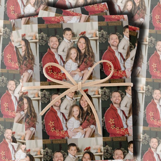 Personalized Photo Wrapping Paper Geschenkpapier Set
