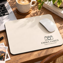 Personalized Photographer Mouse Pad