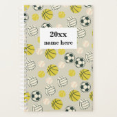 Personalized Physical Education Teacher Planner Planer (Vorderseite)