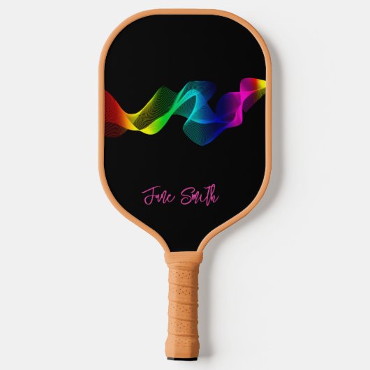 personalized pickle ball paddle (Rückseite)