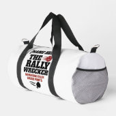 Personalized Pickleball-Name The Rally Wrecker  Duffle Bag (Rechte Ecke)