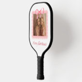 Personalized Pickleball Paddle Christmas Photo (Links)