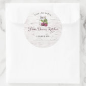 Personalized Pickled Beets Canning Stickers (Tasche)