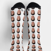 Personalized Picture Socks with Custom Face Print  Socken (Oben)