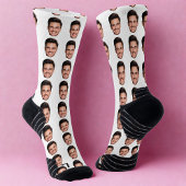 Personalized Picture Socks with Custom Face Print  Socken