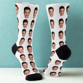 Personalized Picture Socks with Custom Face Print  Socken