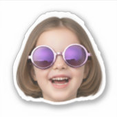 Personalized Picture Sticker Custom Photo Stickers (Vorderseite)