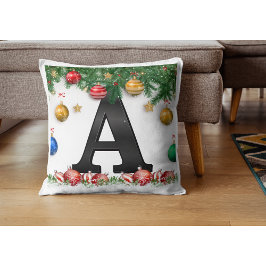 Personalized Pillow with Letter Kissen