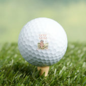 Personalized Pink Bow Golf Mom Golfball (Insitu T-Shirt)