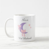 Personalized Pink Bow Moon Eid Coffee Mug Kaffeetasse (Links)
