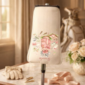 Personalized Pink Coquette Golf Monogram Headcover