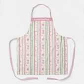 Personalized Pink Coquette Holiday Era Schürze (Vorderseite)