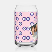 Personalized Pink Evil Eye Pattern Gifts With Name Dosenglas (Rechts)