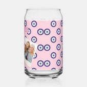 Personalized Pink Evil Eye Pattern Gifts With Name Dosenglas (Links)
