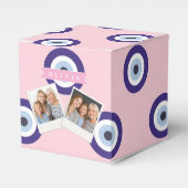 Personalized Pink Evil Eye Pattern Gifts With Name Geschenkschachtel (Vorderseite)