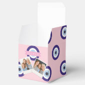 Personalized Pink Evil Eye Pattern Gifts With Name Geschenkschachtel (Geöffnet)