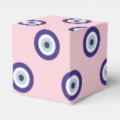 Personalized Pink Evil Eye Pattern Gifts With Name Geschenkschachtel (Rückseite)