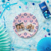 Personalized Pink Evil Eye Pattern Gifts With Name Pappteller (Party)