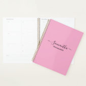 Personalized Pink Planner - Corporate Gift, PhD Planer (Anzeige)