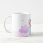 Personalized Pink & Purple Koala Mug – Custom Name Kaffeetasse (Links)