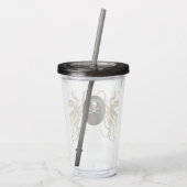 Personalized Pirate Captain  Acryltrinkbecher (Rückseite)