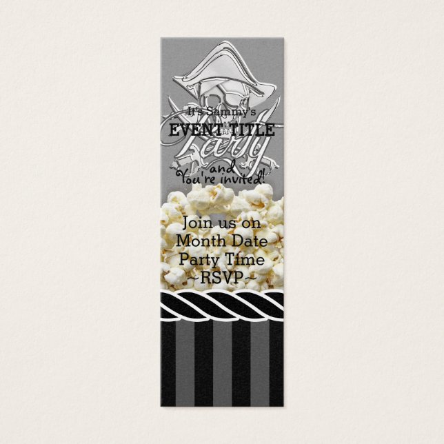 Personalized Pirate Party (Vorderseite)