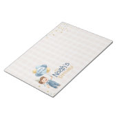 Personalized Placemat Boy Birthday Party Notizblock (angewinkelt)