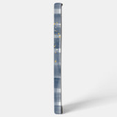 Personalized Plaid Samsung Galaxy Case with Name Samsung Galaxy Hülle (Linke Seite)