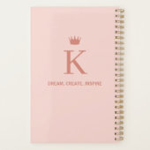 Personalized Planner, Daily Planner Planer (Rückseite)