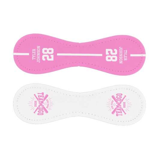 Personalized Player Team Logo Pink Baseball (Paneele)