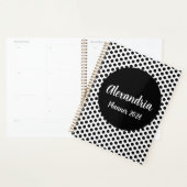 Personalized Polka Dot Planner Planer (Anzeige)
