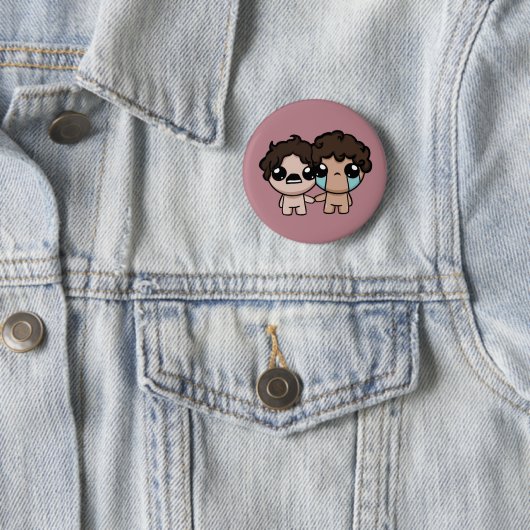 Personalized Portrait Badge Button (Beispiel)