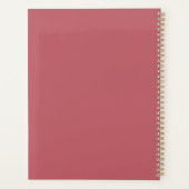 Personalized PRAY SLAY CROCHET Projects Planer (Rückseite)