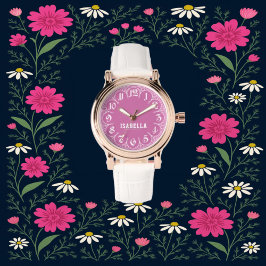 Personalized Princess Name Gifts for Children Girl Armbanduhr