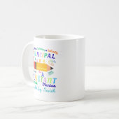 Personalized principal assistant teacher's day kaffeetasse (Vorderseite Links)