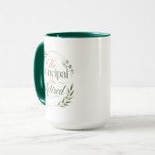 Personalized Principal Retirement Gift Tasse (Vorderseite Links)
