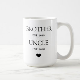 Personalized Promoted to Uncle  Kaffeetasse