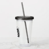 Personalized protein shake Acrylic Tumbler cup Acryltrinkbecher (Links)
