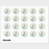 Personalized Purim Sticker - Teacher Theme (Blatt)