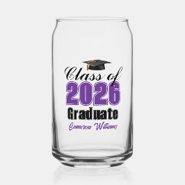 Personalized Purple Class of 2026 Graduation Dosenglas