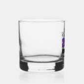 Personalized Purple Class of 2026 Graduation Whiskyglas (Rechts)