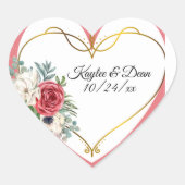 Personalized Purple Heart stickers (Vorderseite)